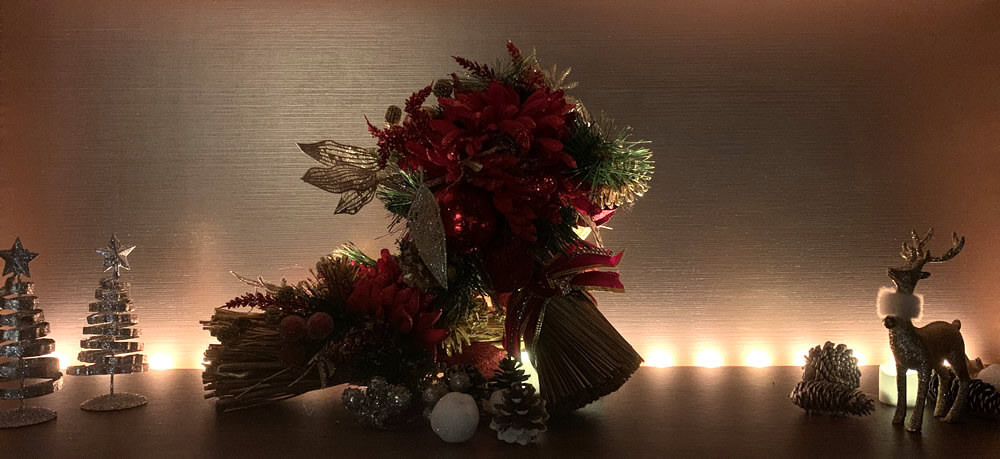 六本木クラブローゼのクリスマスの飾り
